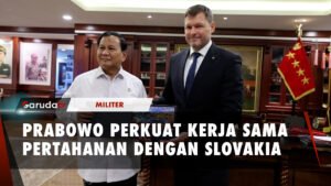 Menhan Prabowo dan Dubes Slovakia Bertemu, Bahas Pengembangan Industri