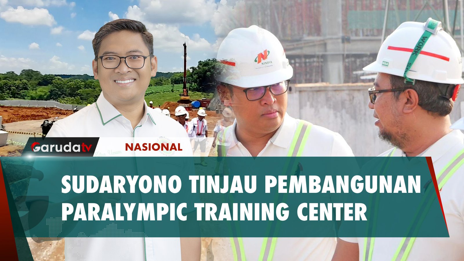 Momen Sudaryono Tinjau Pembangunan Paralympic Training Center di Solo