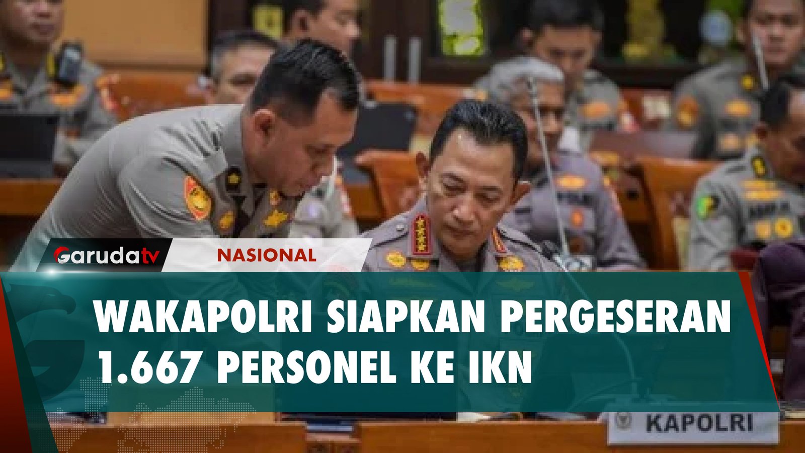 Sebanyak 1.667 Personel Polri Siap 'Digeser' ke IKN