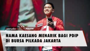 PDIP Angkat Bicara Soal Pencalonan Kaesang di Pilgub Jakarta