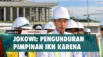 Presiden Jokowi Ungkap Alasan Pimpinan Dan Wakil Otorita IKN Mundur