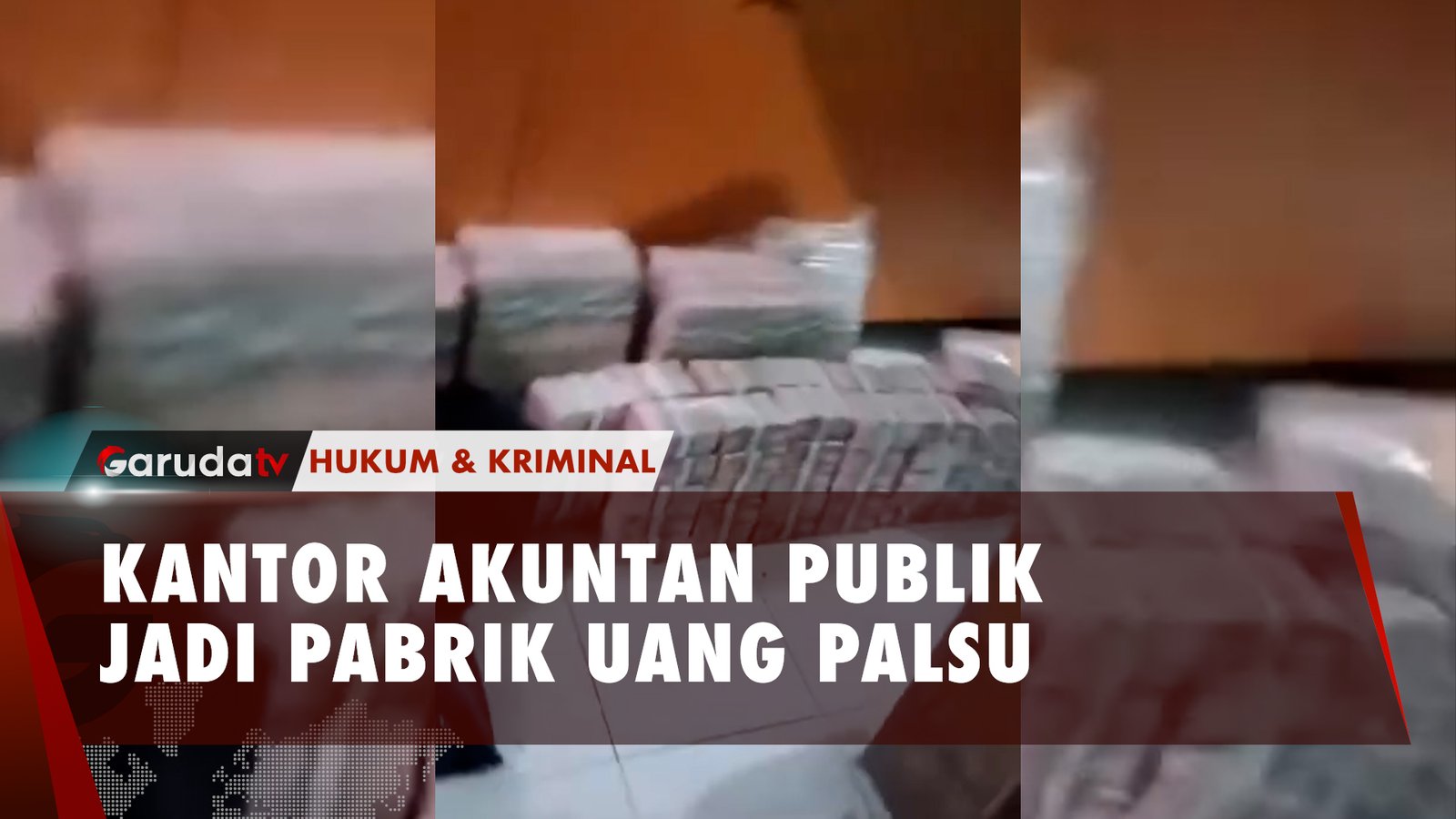 Kantor Akuntan Publik Tempat Produksi Uang Palsu Digrebek Polisi