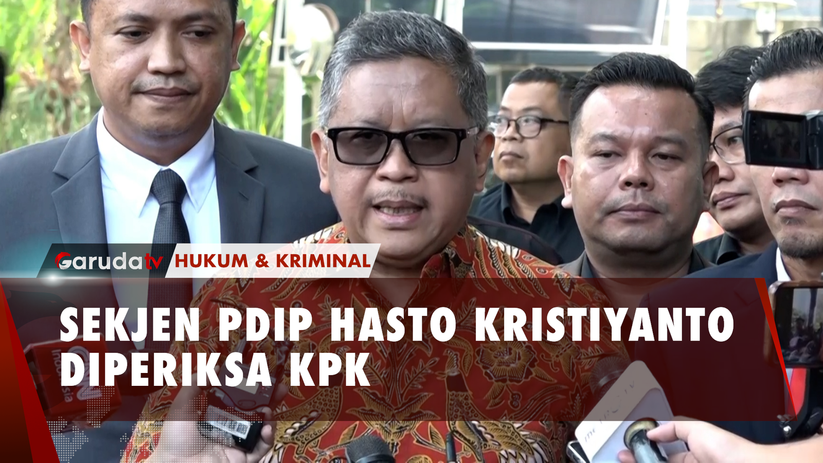 Sekjen PDIP Hasto Kristiyanto Dipanggil KPK Terkait Kasus Harun Masiku