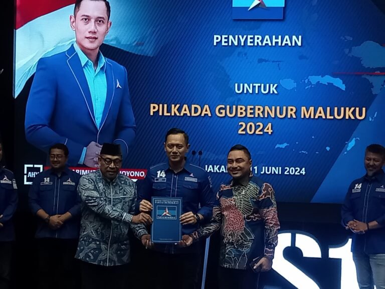 Murad Ismail Diusung Partai Demokrat di Pilkada Maluku