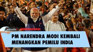 PM Narendra Modi Kembali Menangkan Pemilu India Ketiga Kalinya