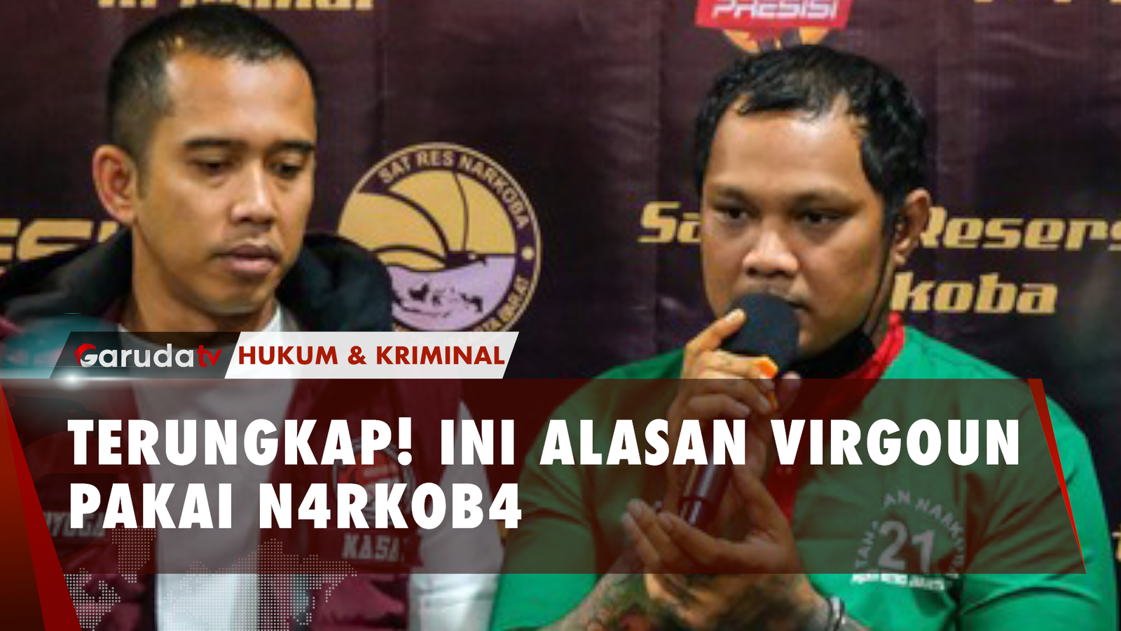 Polisi Blak-blakan Alasan Virgoun Pakai S*bu, Sebut Untuk Turunkan Berat Badan