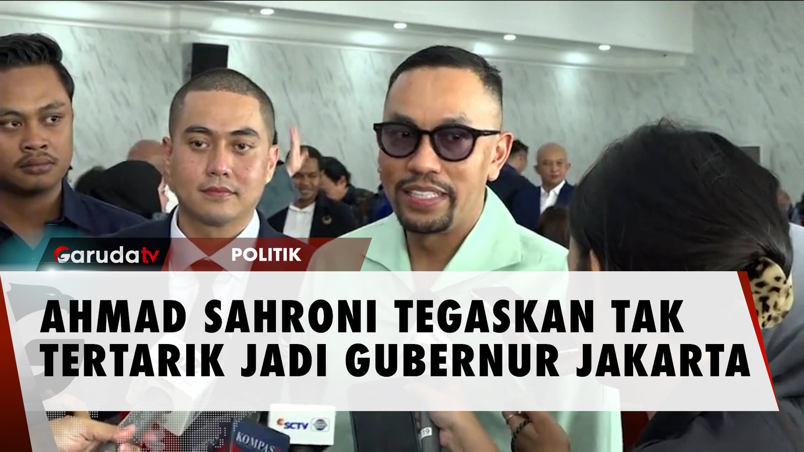Santer Diisukan Maju Pilgub Jakarta, Ahmad Sahroni Angkat Bicara