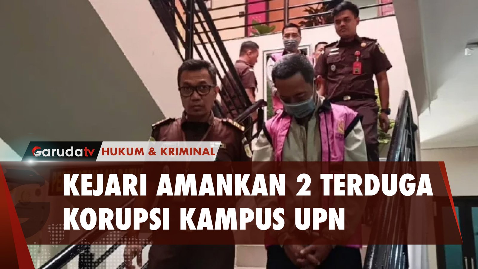 2 Terduga Korupsi Pembangunan Kampus UPN Veteran Diamankan Kejaksaan Negeri Depok