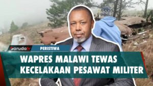 Tak Ada Penumpang yang Selamat, Wapres Malawi Tewas dalam Kecelakaan Pesawat