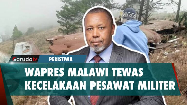 Tak Ada Penumpang yang Selamat, Wapres Malawi Tewas dalam Kecelakaan Pesawat