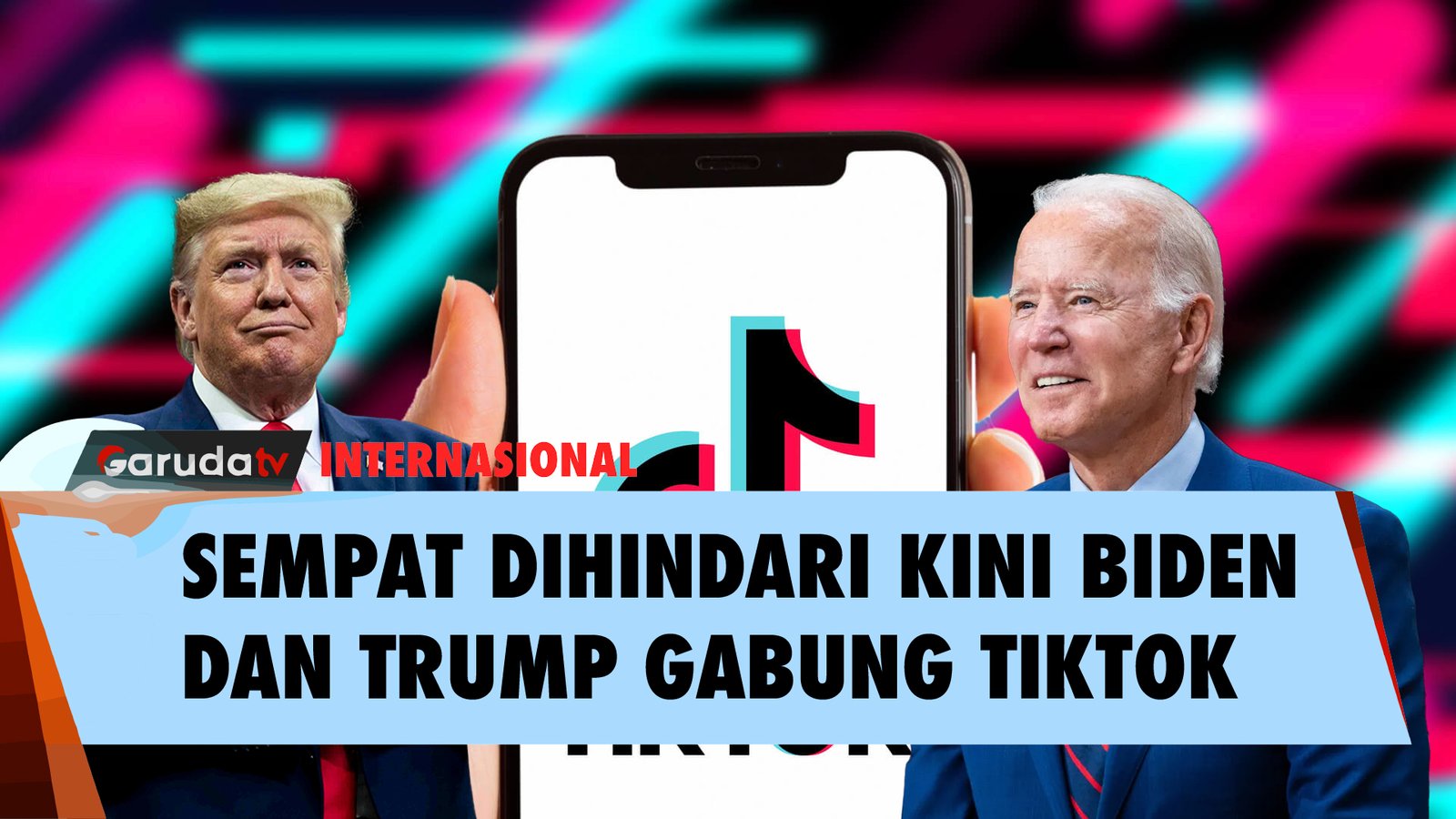 Sempat Tolak Keras! Kini Joe Biden dan Donald Trump Kompak Punya Aplikasi TikTok