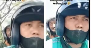 Viral, Tak Mampu Bayar Ambulance, Driver Ojol Rela Antar Jenazah Bayi dari Makassar ke Pangkep