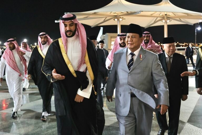 Menhan Prabowo Penuhi Kunjungan Kehormatan kepada Putra Mahkota Arab Saudi