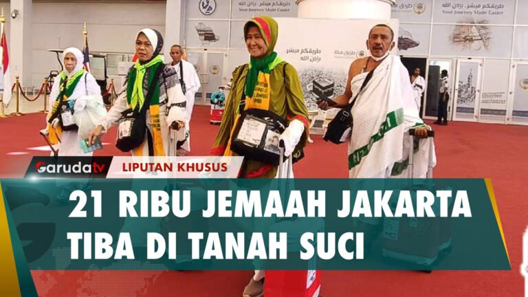 Alhamdulillah, 21 Ribu Jemaah Dari Asrama Haji Jakarta Tiba Di Tanah Suci