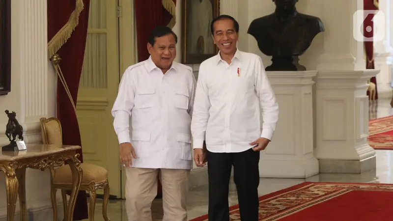 Menhan Prabowo Subianto "Ngadep" Presiden Jokowi di Istana, Bahas Soal Apa?