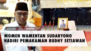 MOMEN WAMENTAN SUDARYONO HADIRI PEMAKAMAN BUDHY SETIAWAN