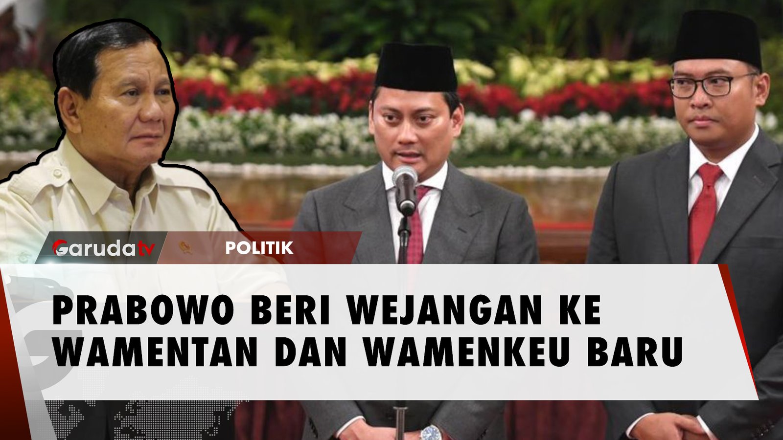 Prabowo Ingatkan Wamentan dan Wamenkeu atas Tanggung Jawabnya