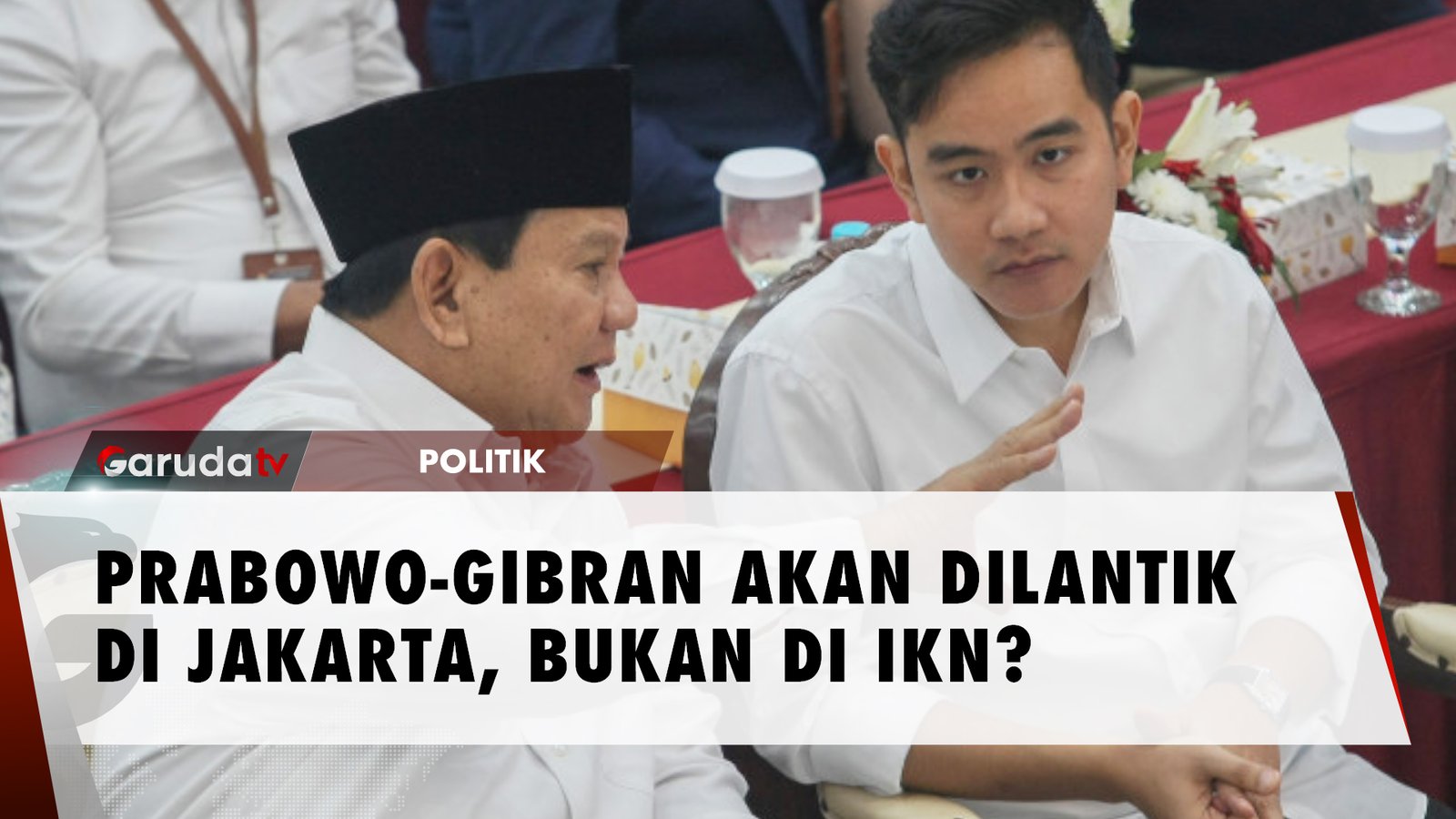 Jakarta Dipilih Sebagai Tempat Pelantikan Gibran dan Prabowo