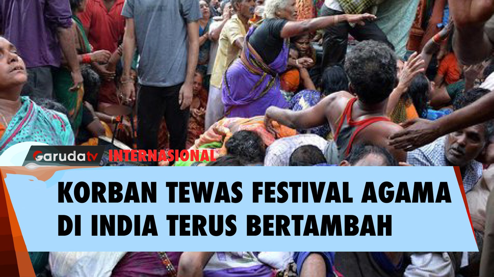 Ratusan Orang Tewas dalam Festival Keagamaan Hindu di India