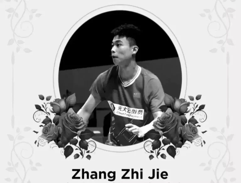Pebulu Tangkis Muda China, Zhang Zhi Jie, Meninggal Setelah Mengalami Kejang di Lapangan