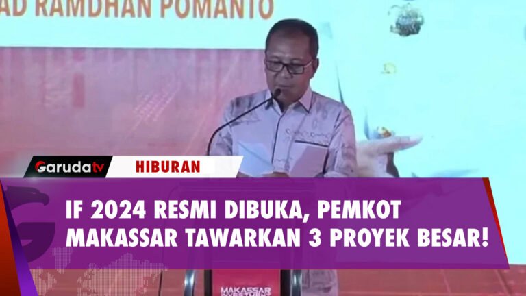 Pemkot Makassar Tawarkan 3 Proyek Besar di MIF 2024