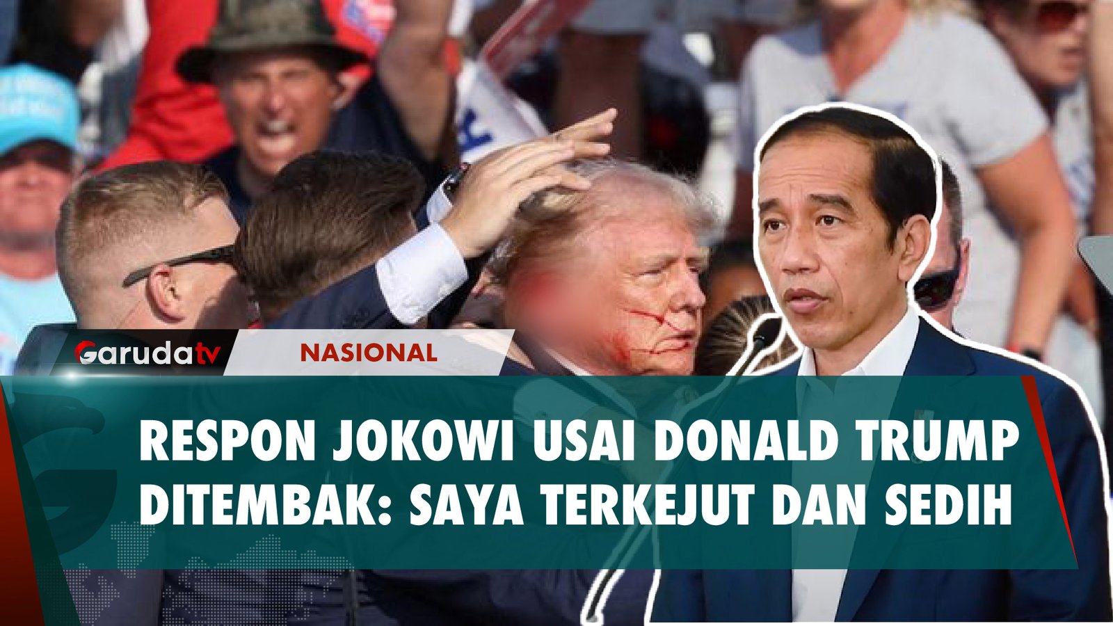 Soal Penemb4kan Trump saat Kampanye, Ini Respon Presiden RI Jokowi