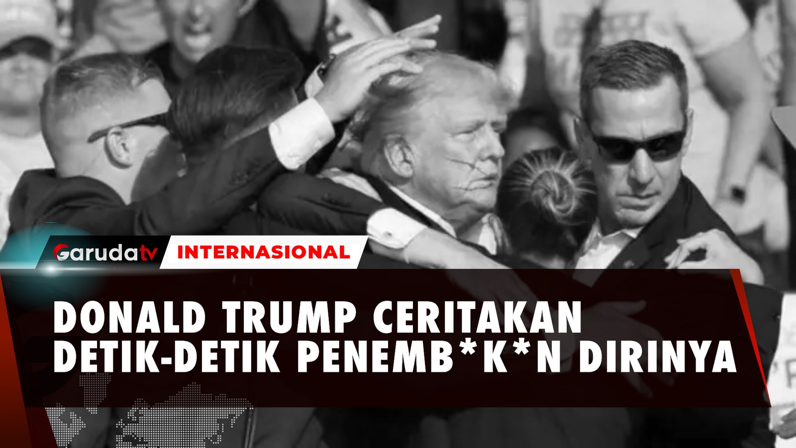 DONALD TRUMP CERITAKAN DETIK-DETIK PENEMB_K_N DIRINYA