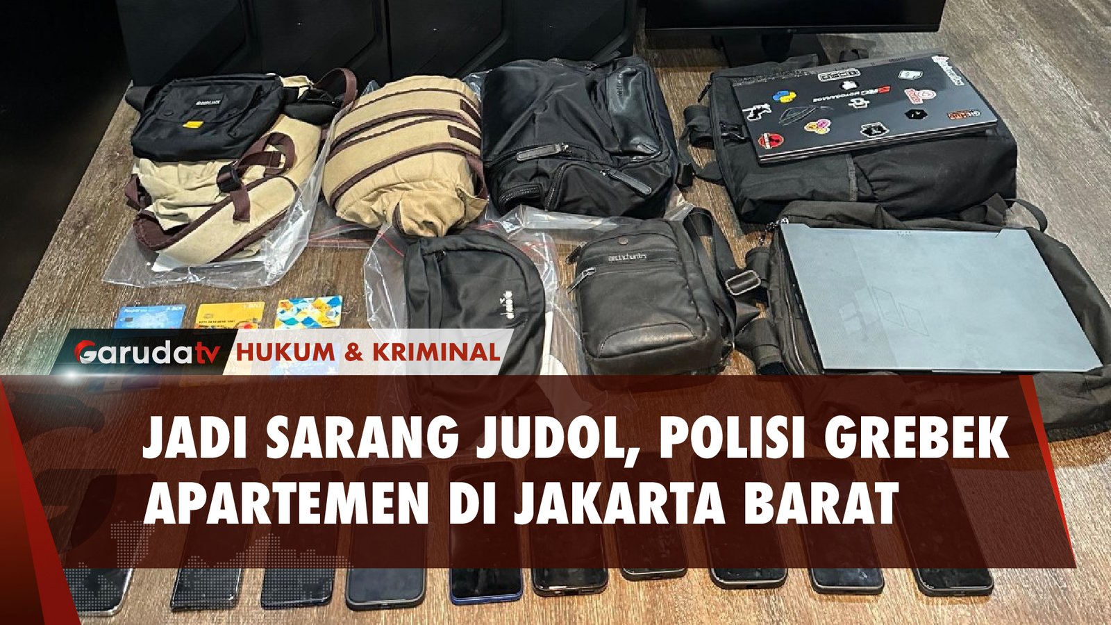 JADI SARANG JUDOL, POLISI GREBEK APARTEMEN DI JAKARTA BARAT