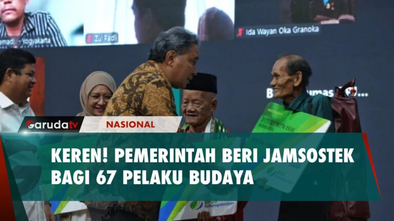 Kemendikbudristek Beri Jamsostek untuk 67 Pelaku Budaya Indonesia