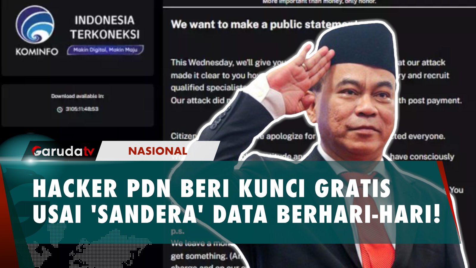 Hacker Brain Chiper Beri Kunci Data yang Sempat Disandera Secara Gratis