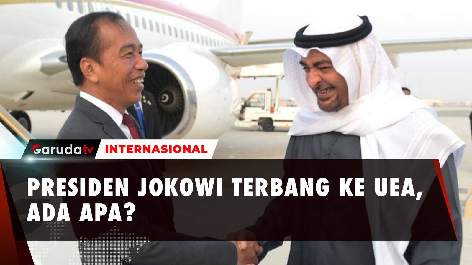 Presiden Jokowi Terbang ke UEA Temui MBZ dan Investor IKN