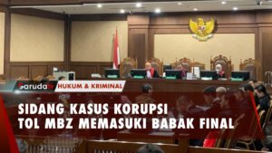 Sidang Kasus Korupsi Pembangunan Tol MBZ, Kerugian Capai Rp510 Miliar!