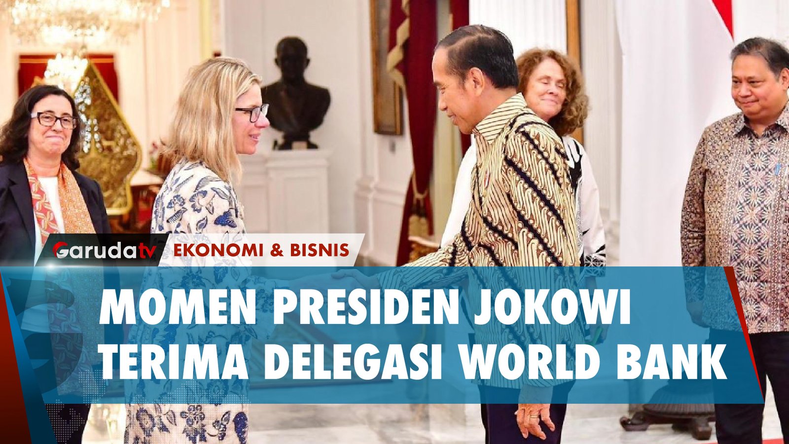 Terima Delegasi World Bank, Presiden Jokowi Bahas Ini