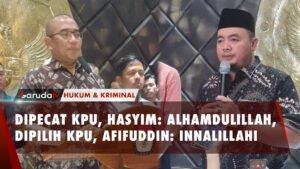 KPU Tunjuk Mochammad Afifuddin Sebagai PLT Ketua KPU RI