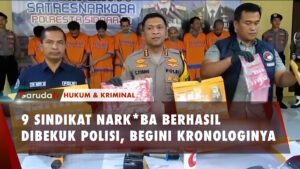 9 SINDIKAT NARK*BA BERHASIL DIBEKUK POLISI, BEGINI KRONOLOGINYA