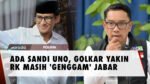 Golkar Yakin Ridwan Kamil Masih di Hati Warga Jabar