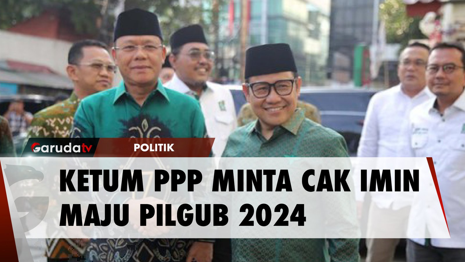 Ketum PPP Dorong Cak Imin Maju Pilgub, Ini Alasannya!