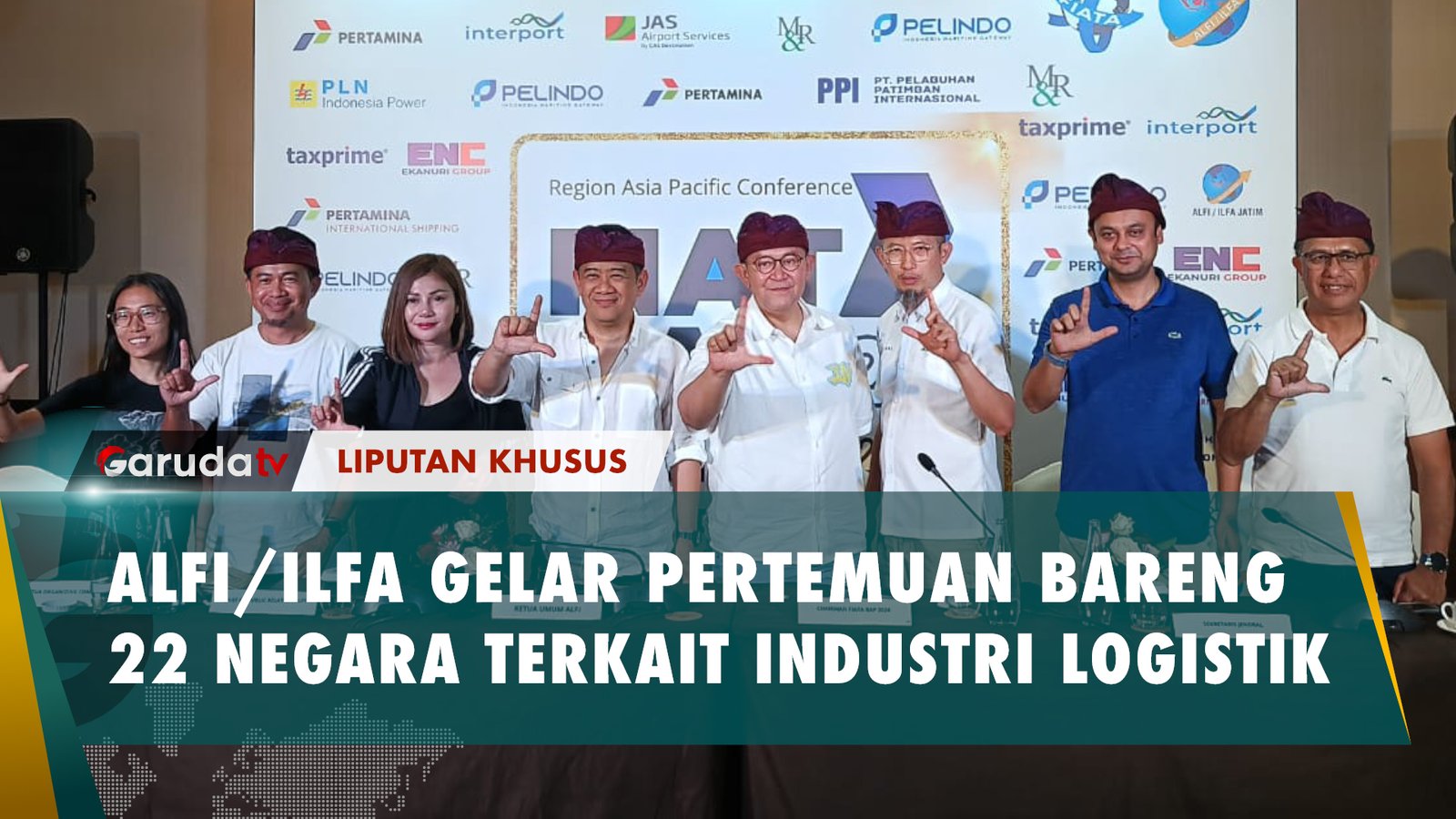 Bahas Masa Depan Logistik, Alfi/Ilfa Gelar Pertemuan Bersama 22 Negara!