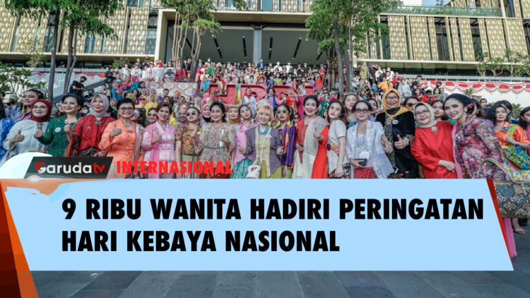 Sebanyak 9 Ribu Wanita Hadiri Kowani Hari Kebaya Nasional di Istora Senayan!