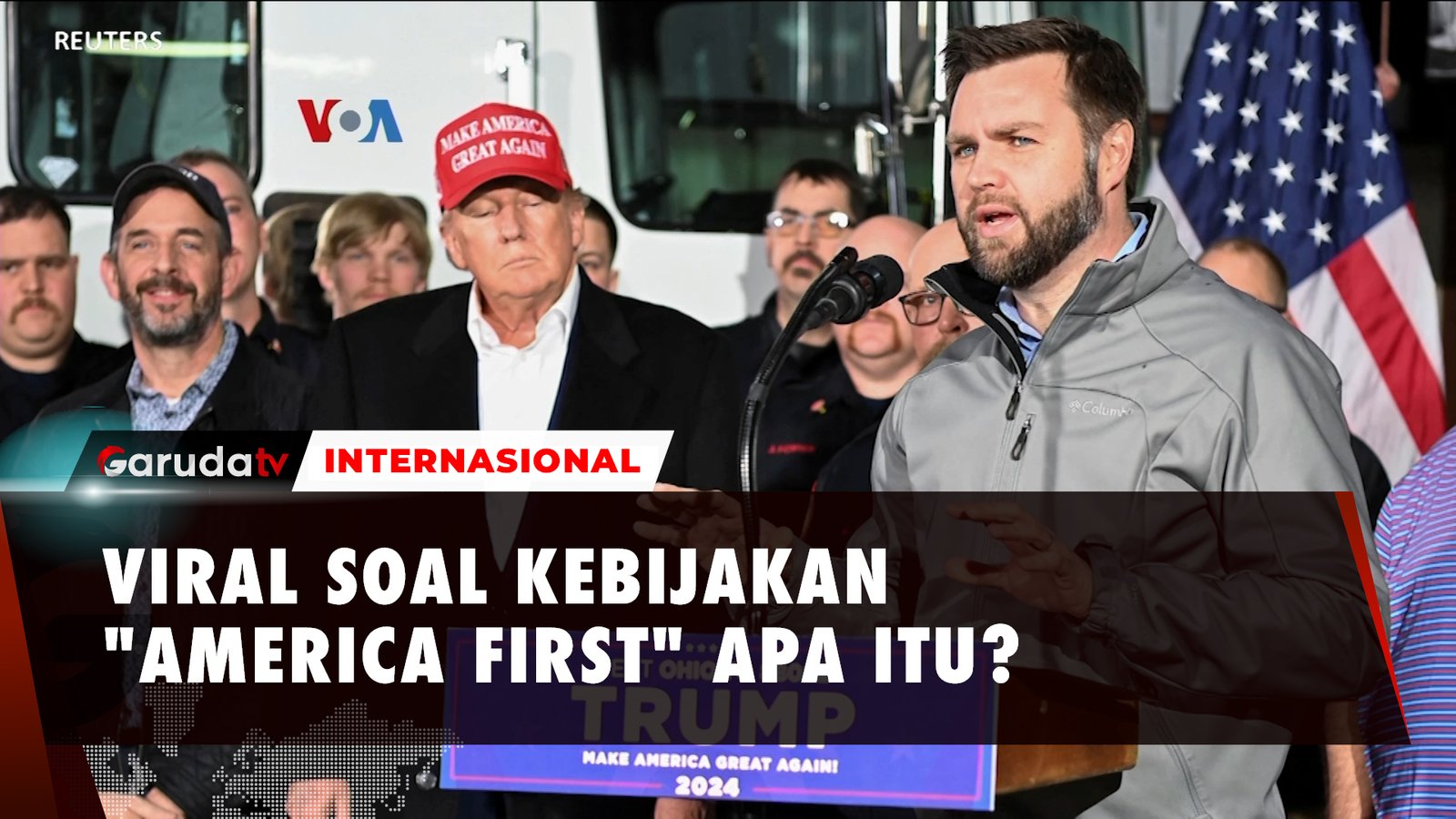 Mengenal Kebijakan Luar Negeri “America First” yang Didukung Cawapres Trump