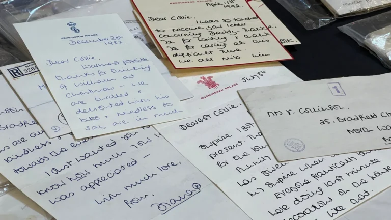Surat "Intim" Putri Diana Kepada Mantan Pengurus Keluarganya Akan Dilelang
