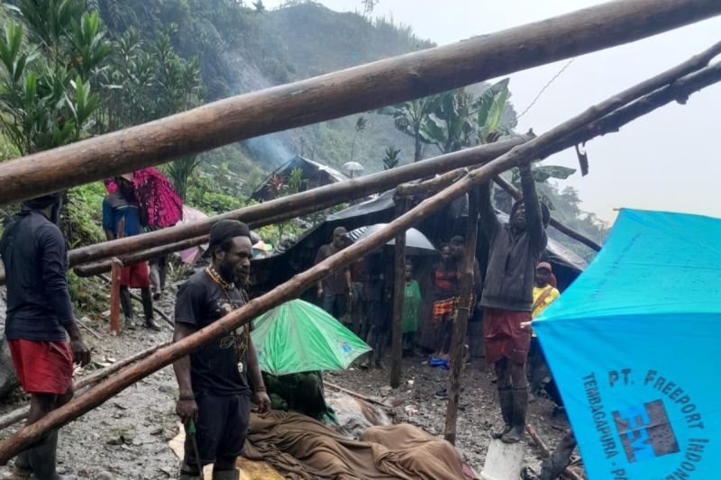 7 Orang Tewas Tertimbun Longsor di Pendulangan Emas Area Freeport Indonesia