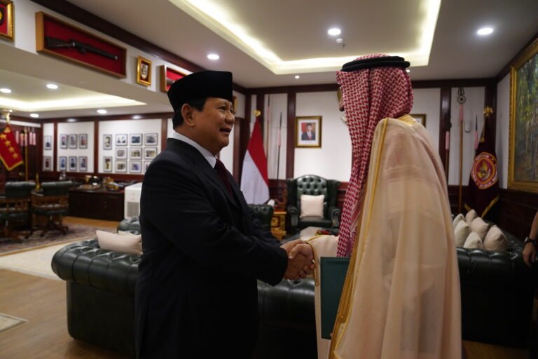 Menhan Prabowo dan Dubes Arab Saudi Bahas Penguatan Kolaborasi Pertahanan