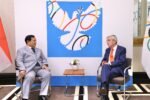 Pererat Hubungan Olahraga Internasional, Menhan Prabowo Temui Presiden IOC di Paris