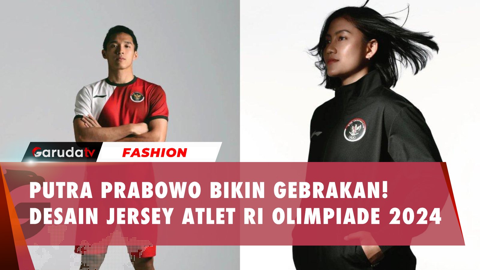 Bikin Bangga! Putra Prabowo Desain Jersey Olimpiade 2024 untuk Atlet RI