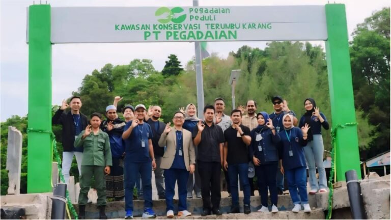 PT Pegadaian Lestarikan Terumbu Karang Sabang, Langkah Nyata Menuju Net Zero Emissions