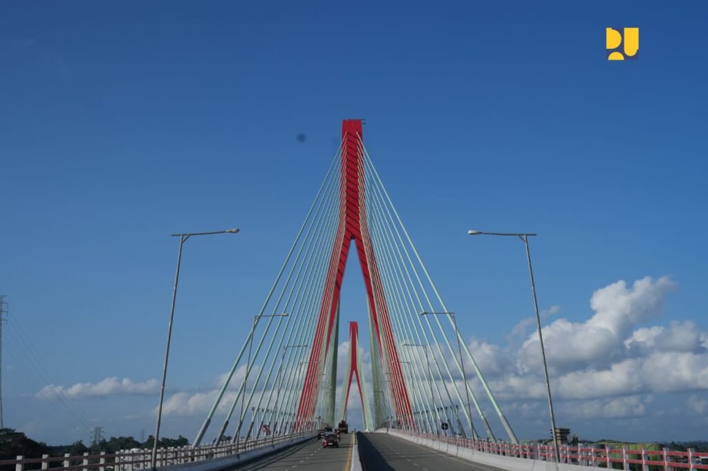 Peresmian Jembatan Pulau Balang dan Jalan Bebas Hambatan Akses IKN oleh Presiden Jokowi