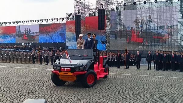Citra Polri Semakin Baik, Presiden Jokowi: Selamat Hari Bhayangkara ke 78