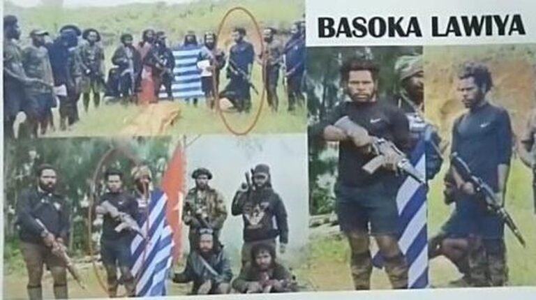 Pentolan KST Papua Basoka Lawiya Diringkus di Nabire Papua