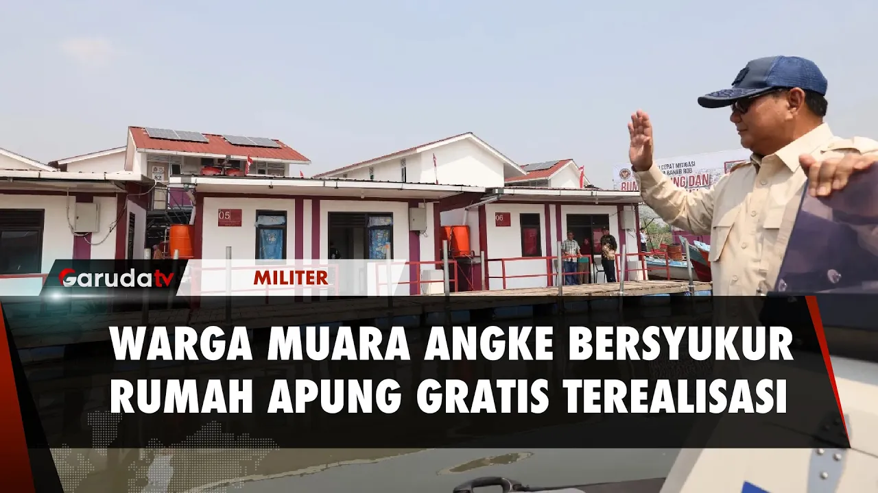 Rumah Apung Gratis di Muara Angke Terealiasi, Warga Ucap Syukur